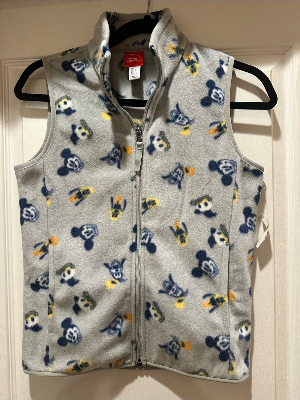 Disney Kids' Gray Mickey Mouse & friends  Fleece Vest